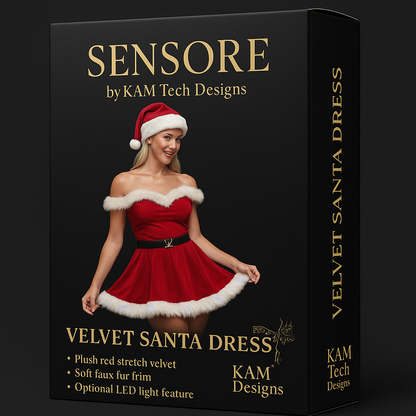 Sexy Santa LED Dress Costume